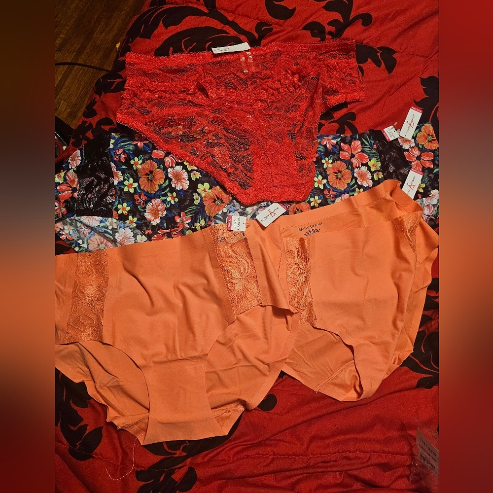 5 pairs assorted Ashley Stewart panties NWT size 14/16W